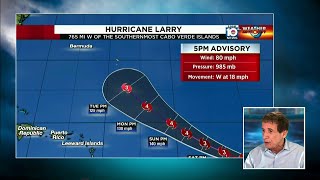 Bryan Norcross analyzes Ida and Hurricane Larry