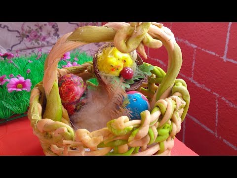 Видео: Великденска кошница с тесто