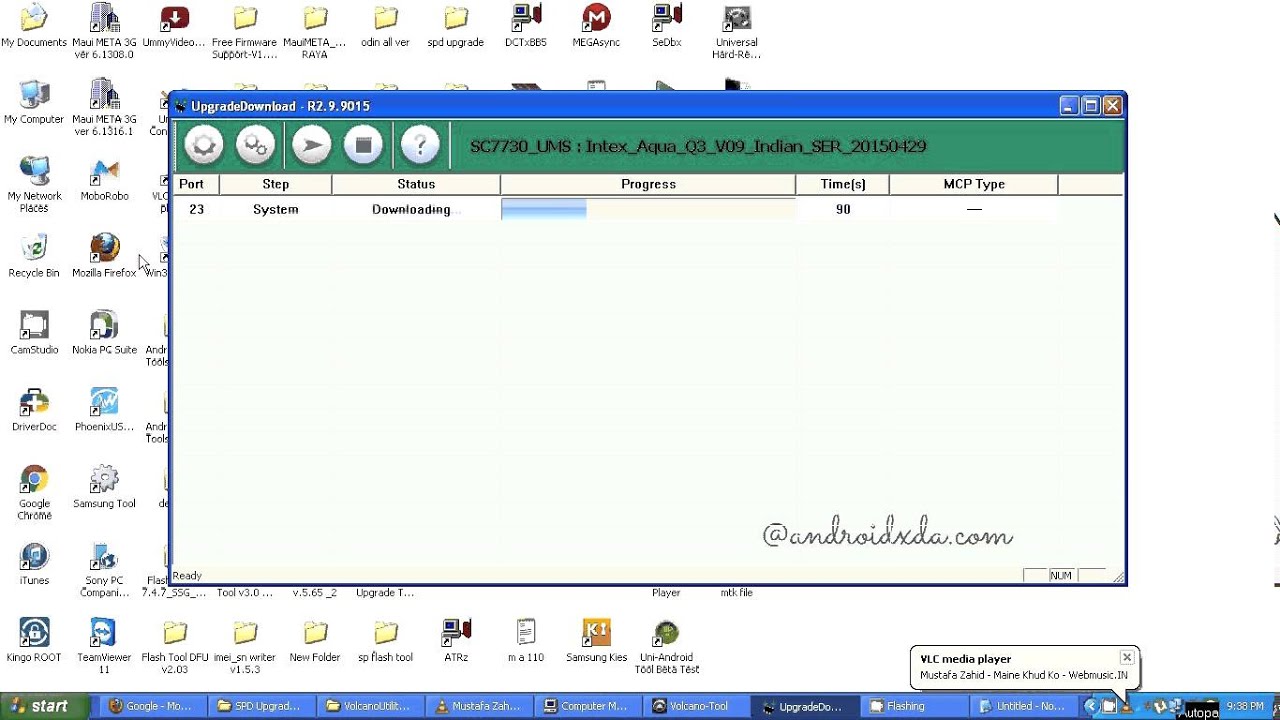 intex aqua Q3 how to flashing