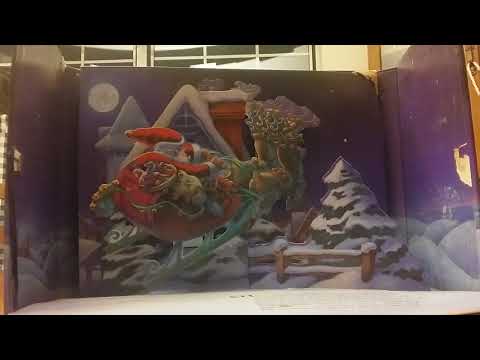 Twas the Night Before Christmas Hallmark Popup Book Reading