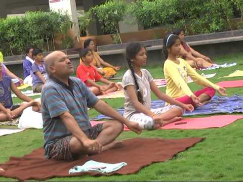 International Yoga Day in GMR Brundavan Apartment - YouTube