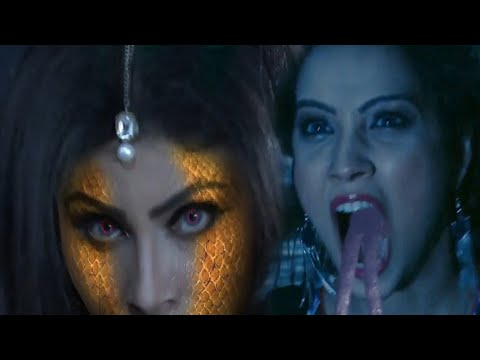 Naagini Shivanya Sun Tv Adha Khan Mouni Roy Snake Transformation Sherya