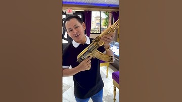 #JohnnyDang Buys 2 Gold Guns! #Gold #Gun #OneStopShop #Viral