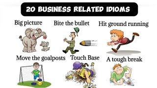 20 Business Idioms with Meanings || #idioms