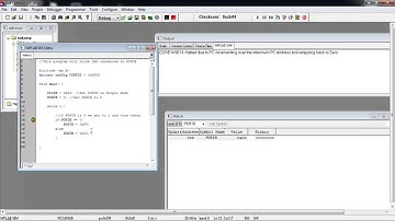 PIC16F628 microcontroller blinking led using c MPLAB IDE XC8 C compiler