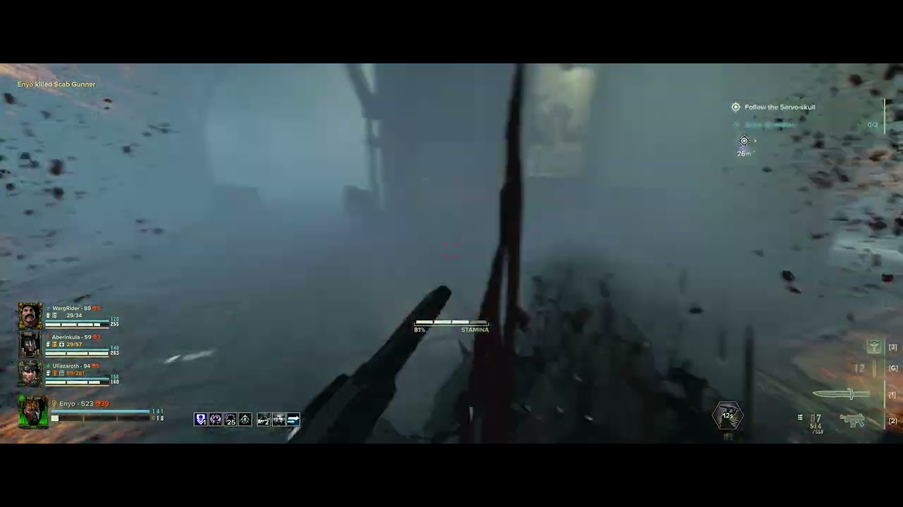 Anyone notice the hounds tend to disappear at random lately? - Darktide Gameplay Clip