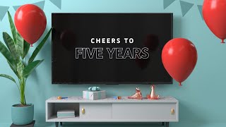 Its our birthday and well stream if we want to. 🥳5️⃣🎂🎈🕯🎉