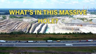 Check what's inside the biggest hole/quarry in Indy | Harding Street Quarry | Indianapolis