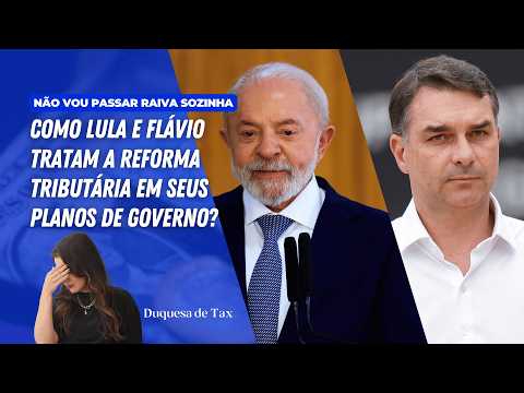 How do Lula and Jair Bolsonaro approach tax reform in their government plans?