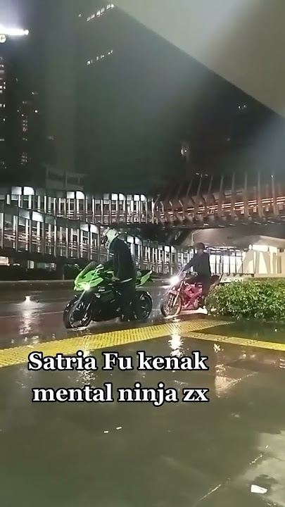 SATRIA FU GEBER ZX25R DI GEBER BALIK KENA MENTAL‼️#shorts #zx25r