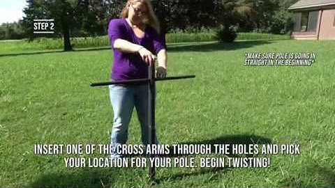 How to Install Your Squirrel Stopper Deluxe Pole System
