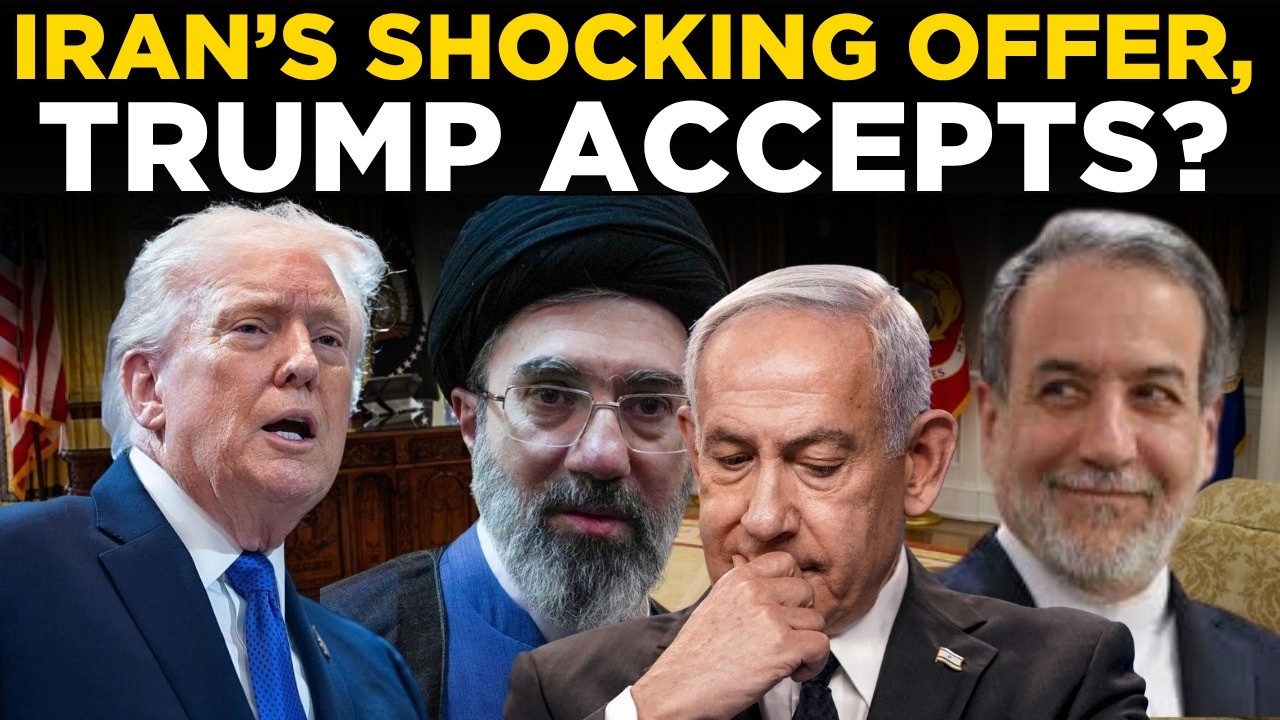 TRUMP LIVE: Trump 'Accepts' Iran's Rare Offer LIVE | Trump SHOCKS Netanyahu