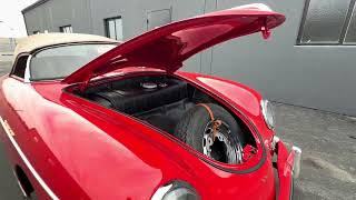 1956 Porsche 356 A Speedster - Signal Red Tan - Restored By European Collectibles