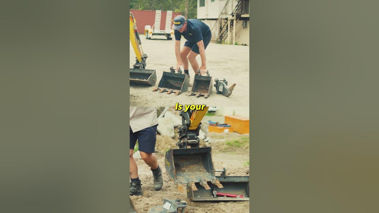 Choosing the Right Excavator Bucket Wacker Neuson 803 YouTube