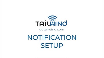 Tailwind iQ3 - How To Set Up Notifications