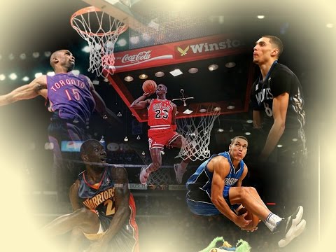 видео: Top 10 Best NBA All Star Dunk Contest Dunks - ALL TIME (1984 - 2016)