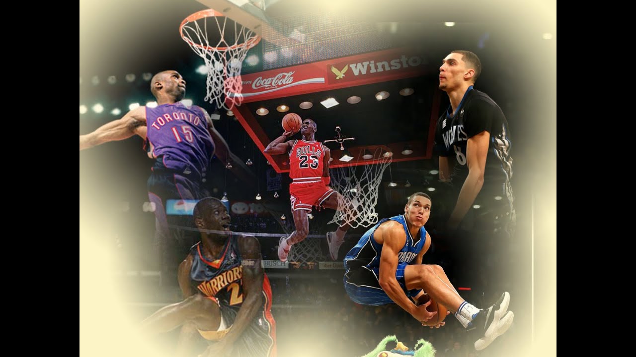 Top 10 Best NBA All Star Dunk Contest Dunks - ALL TIME (1984 - 2016 ...