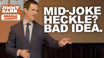Jimmy Carr Crowd Work: When a Heckler Interrupts Jimmy