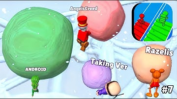 Bridge Race 3D game in MAX LEVEL - All Levels Gameplay | PART - 07 AF