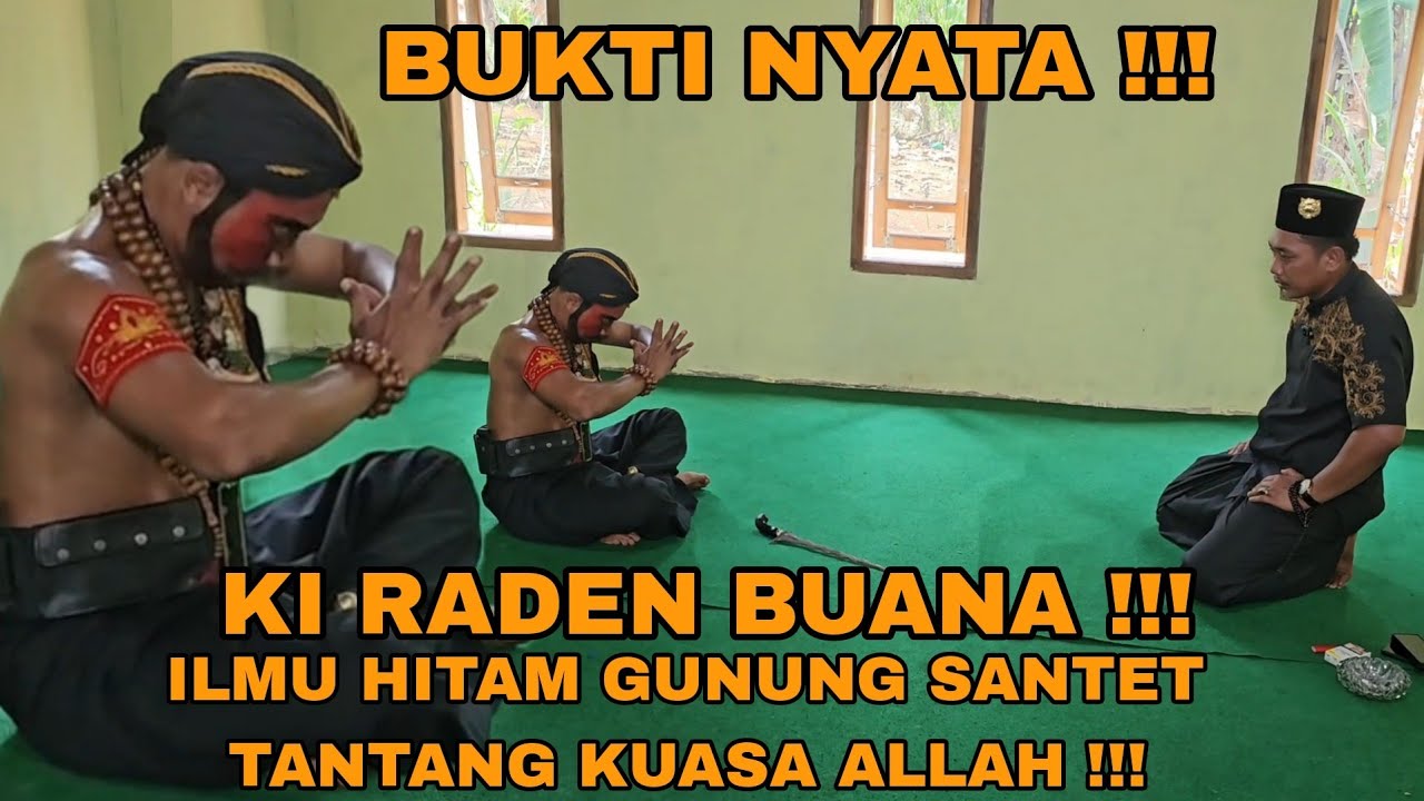 BUKTI NYATA !!! KI RADEN BUANA ILMU HITAM GUNUNG SANTET TANTANG KUASA ALLAH/arya prana terbaru