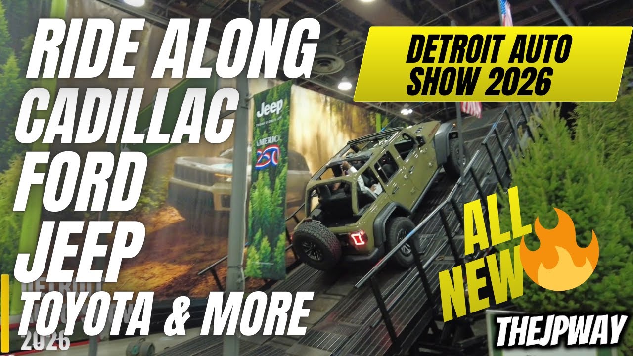 Detroit Auto Show 2026 Action And Attractions 