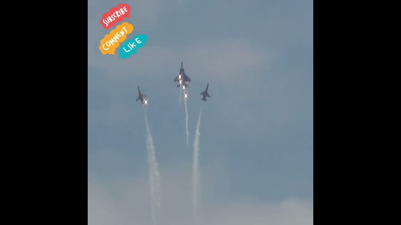 F-15 and F-16 Singapore Air Force Salute 