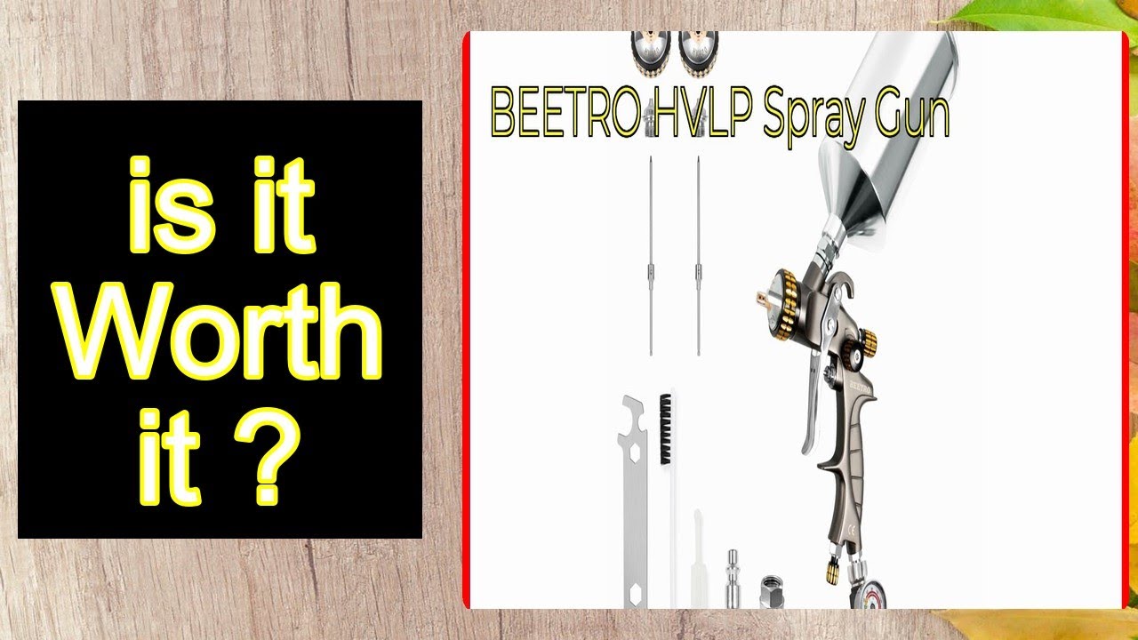 BEETRO HVLP Spray Gun Features - Important Information - YouTube