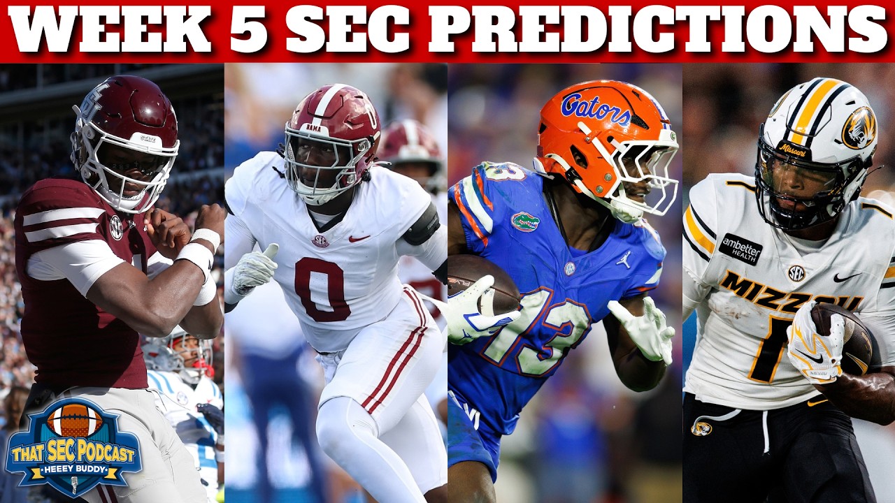 Week 5 SEC Predictions: Does Home Team Pull Off an Upset?