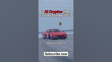 Top 3 #AI Cryptos that could 100x by 2025 #AGIX $AGIX #singularitynet #fetchai $FET #ocean $ocean