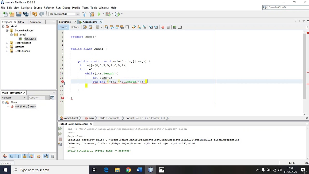 selection sort descending(flowchart,pseudocode,animation sorting,java ...