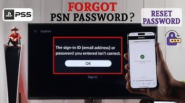 How To Reset PSN Account Password If You Forgot on PS5! [Change]
