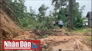 Mưa lớn gây sạt lở tại Hà Giang