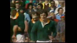 1981 - New Zealand vs South Africa, 3rd Test (highlights)