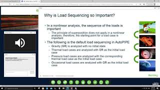 AutoPIPE CONNECT Edition: Importance of Load Sequencing in Pipe Stress Analysis (Aug 5 2020)