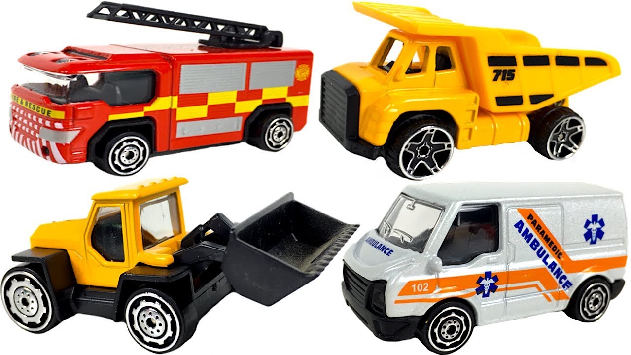 Teamsterz Kids Vehicle Toy Garbage Truck Fire Engine Ambulance & LOTS MORE 