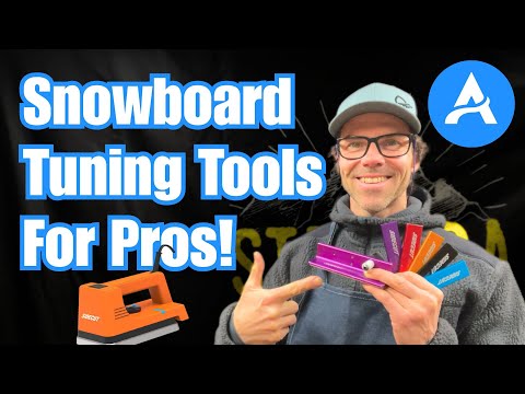 The Right Tools For Snowboard Edge Tuning And Waxing | Complete List