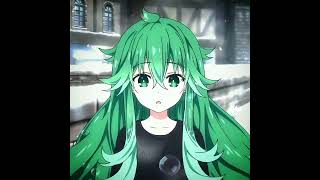 فتاه انمي كيوت بالشعر الأخضر | Cute anime girl with green hair☘️🍡✨
