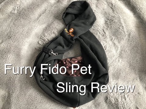 furry fido pet sling