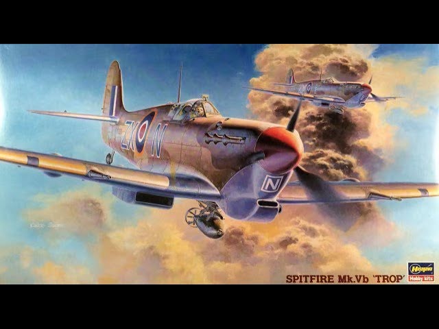 Hasegawa 1:48 Spitfire Mk VB Tropical - YouTube