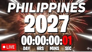 ✨ New Year 2027 Countdown Philippines Standard Time (LIVE) ✨