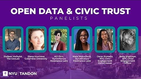 NYC Open Data Week 2023: Open Data & Civic Trust