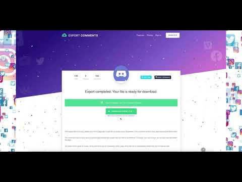 How to Export Discord Chat Conversation History - YouTube