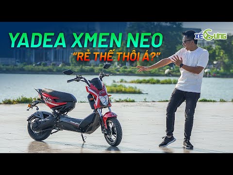 Xe máy điện Yadea Xmen Neo: RẺ có thể nào NGON?