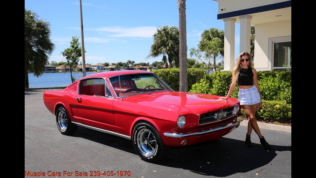 1965 Ford mustang fastback 2+2 289 c code