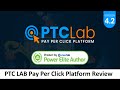 ptcLAB Pay Per Click Platform Review