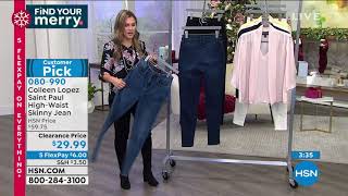 Colleen Lopez Saint Paul HighWaist Skinny Jean  Basic