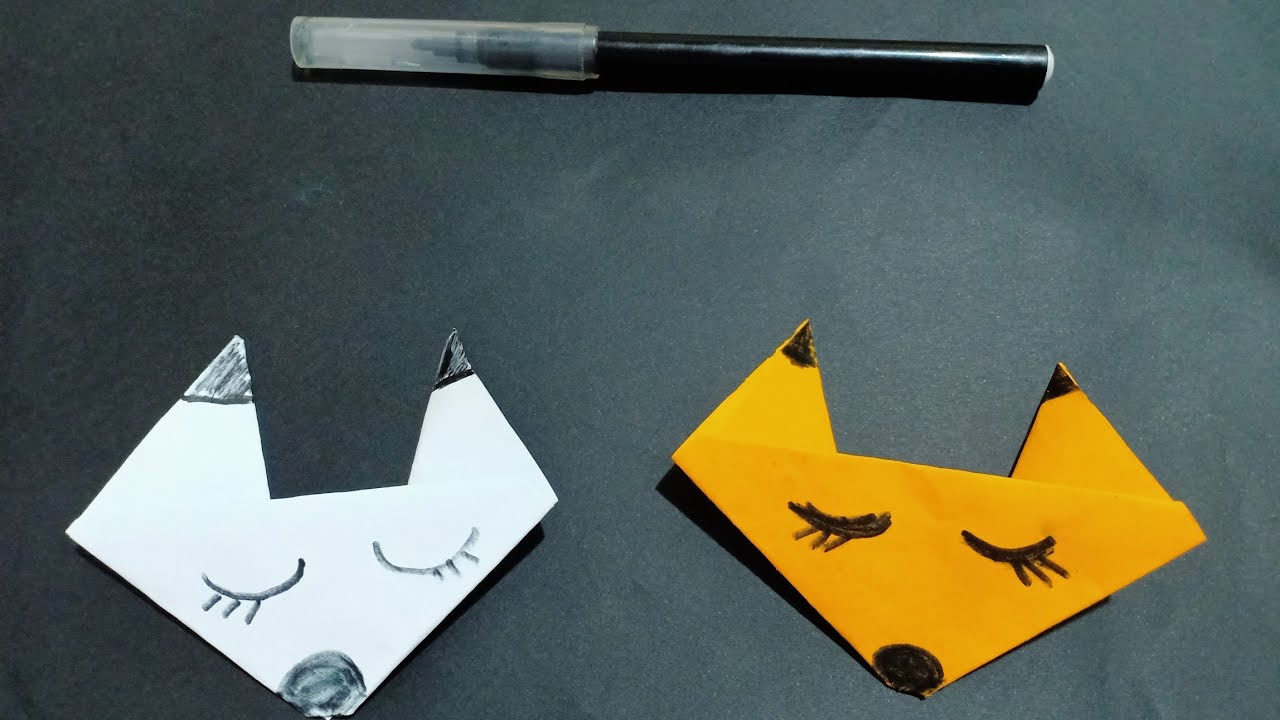 للتسلية، طريقة صنع ثعلب من ورق 🦊