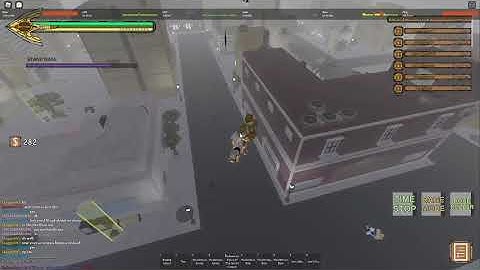 [YBA] THE WORLD Time Stop Bug