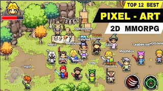 Top 12 Best PIXEL ART MMORPG Games Android & iOS | Best 2D MMORPG Pixel-Art Mobile Game screenshot 3