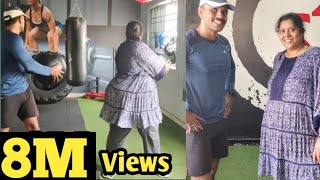 How to Loss 123Kg to BMI ? 🔥 Most Powerful Brave Women | Weight Loss Transformation Workouts image
